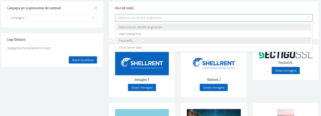 Programma Affiliazione di Shellrent