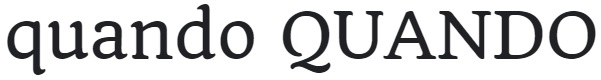 quando font