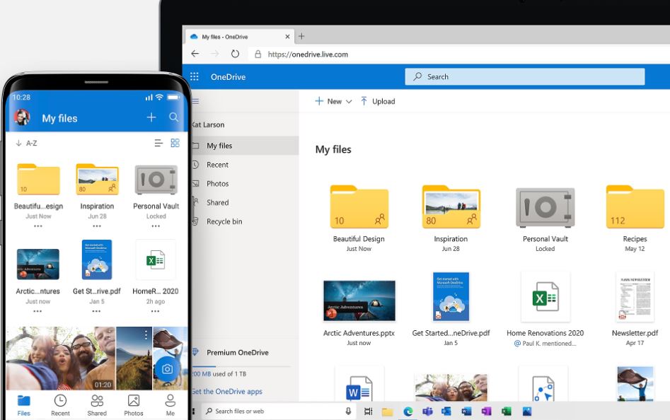 microsoft onedrive servizio di archiviazione