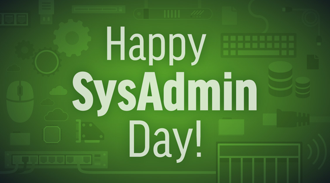Perché festeggiare il Sys Admin Day