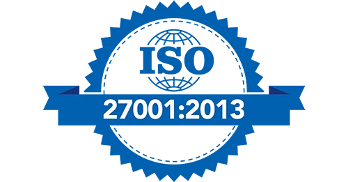 Logo della certificazione ISO 27001:2013
