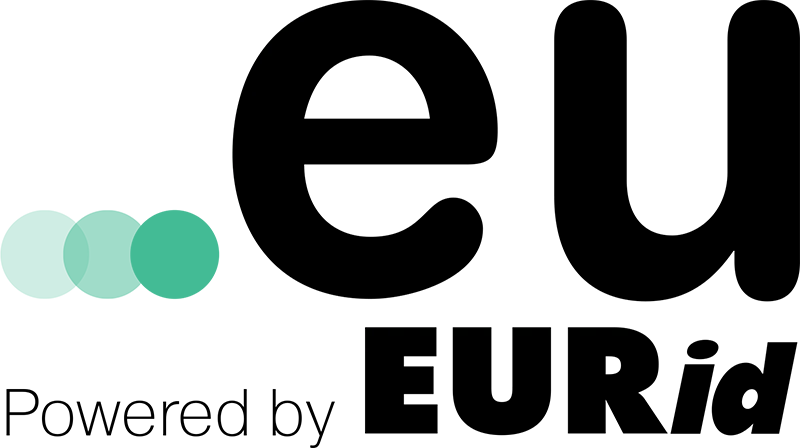 Logo che dimostra l'accreditamento presso Eurid per la gestione dei domini .eu