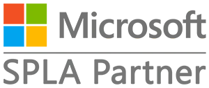Logo che certifica di essere Microsoft SPLA Partner