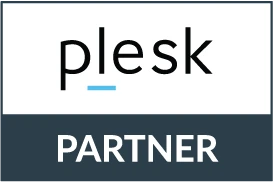 Logo che certifica di essere Plesk Partner