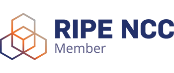 Logo che certifica di essere membro di RIPE NCC